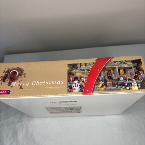 AMALFI New Sealed 1000 Piece Merry Christmas Puzzle - Picture 3 of 5